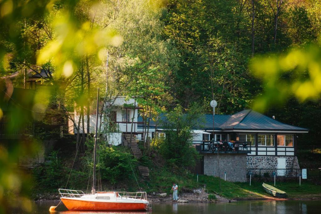 Sloneczny Dom Nad Jeziorem Bystrzyckim Villa Zagórze Śląskie Esterno foto